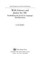 Read Pdf With Literacy and Justice for All