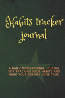 Habits Tracker Journal