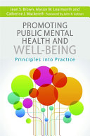 Promoting Public Mental Health and Well-being