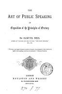 The Art of Public Speaking    