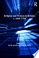 Religion And Women In Britain C 1660 1760