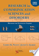 Research in Communication Sciences and DIsorders