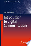 Introduction to Digital Communications Book