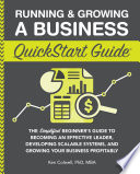 Running   Growing a Business QuickStart Guide
