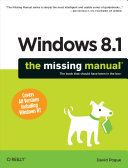 Windows 8 1  The Missing Manual