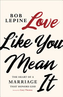 Love Like You Mean It Book