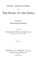 Plain Introductions to the Books of the Bible