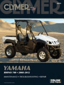 Yamaha Rhino 700 2008 2012 Book