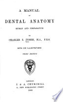 A Manual of Dental Anatomy Book