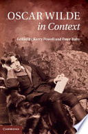 Oscar Wilde in Context Book