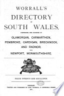 Worrall s Directory of South Wales  Etc