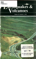 Earthquakes & Volcanoes