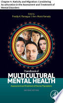 Handbook of Multicultural Mental Health Book
