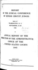 Annual Report of the Director of the Administrative Office of the United States Courts