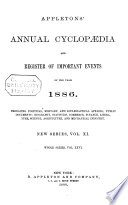 Appletons  Annual Cyclopaedia and Register of Important Events