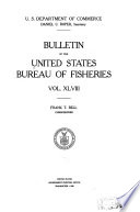 Bulletin of the Bureau of Fisheries