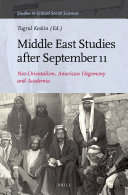 Middle East Studies after September 11