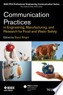 Communication Practices in Engineering  Manufacturing  and Research for Food and Water Safety