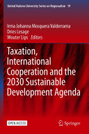 Taxation  International Cooperation and the 2030 Sustainable Development Agenda
