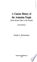 A Concise History of the Armenian People