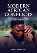 link to Modern African conflicts : an encyclopedia of civil wars, revolutions, and terrorism in the TCC library catalog