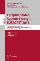 Computer Aided Systems Theory    EUROCAST 2013