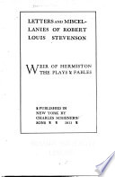 The Novels and Tales of Robert Louis Stevenson Book
