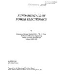 Fundamentals of Power Electronics Book