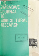 The Zimbabwe Journal of Agricultural Research