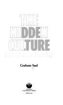 Cover of The Hidden Culture