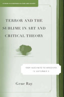 Terror and the Sublime in Art and Critical Theory Pdf/ePub eBook