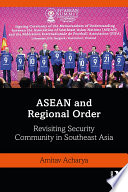 Asean And Regional Order