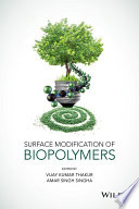 Surface Modification of Biopolymers Book