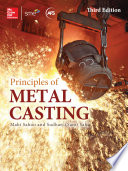 Principles of Metal Casting  Third Edition Book