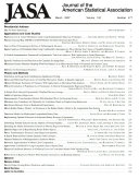 Journal of the American Statistical Association