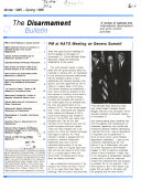 The Disarmament Bulletin