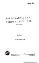 Astronautics and Aeronautics, 1974: A Chronology