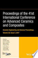 Proceedings of the 41st International Conference on Advanced Ceramics and Composites Book