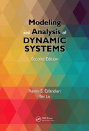 Modeling and Analysis of Dynamic Systems  Second Edition