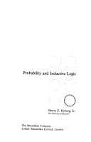 Probability and Inductive Logic
