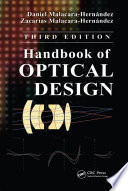 Handbook of Optical Design Book