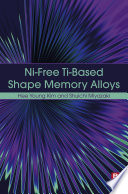 Ni free Ti based Shape Memory Alloys Book