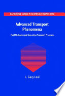 Advanced Transport Phenomena Book