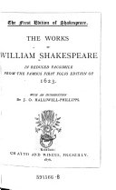 “The” Works of William Shakespeare