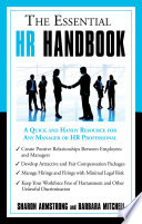 The Essential HR Handbook Book