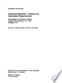 Advanced Materials  outlook and Information Requirements