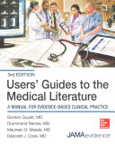 Users  Guides to the Medical Literature  A Manual for Evidence Based Clinical Practice  3E