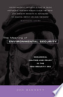 The Meaning of Environmental Security