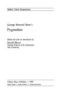 George Bernard Shaw s Pygmalion Book
