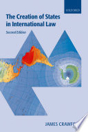 The Creation of States in International Law Book